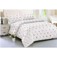 Juego de sábana,juego  para cama 135cm,set de 4 Piezas, 1 encimera , 1 sábana bajera ajustable, 2 fundas de almohada, 100% poliéster, transpirable.CXJF - details 10