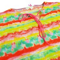 Vestido Kaftan Playa Poncho Niña o Mujer Petit Alo | Rejilla Tie Dye Rosa | Twinning Mamá e Hija- Talla 4 a 18 años S Mujer - details 2