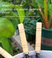 Mini Shovel De Jardín Herramienta Multifuncional De Acero Inoxidable Con Mango De Madera Para Rascar Y Aclarar La Tierra - details 0