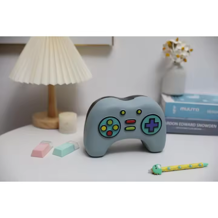 I-TOTAL® - Hucha Divertida Mando consola Decorativa  de plástico Resistente (Let's Play) - 1