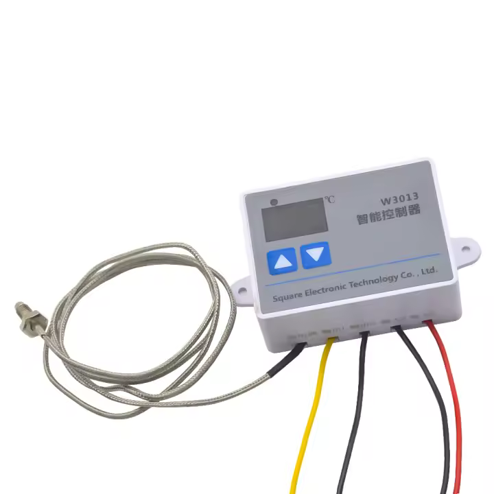 Termostato Digital W3013 Con Termocoplante K Para Control De Temperatura Alta Potencia 2200W Longitud 1M Voltaje AC110V 220V Para Equipamiento De Chasis - 1