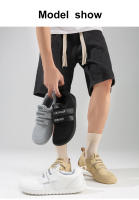 Zapatos Deportivos Casuales Para Hombre Antideslizantes Resistentes Al Desgaste Con Coloreado Bloqueado Y Velcro Suela Respirable Moda Transversal - details 13