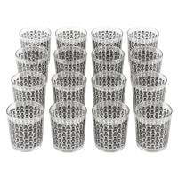 Set de 16 vasos de agua calavera 35cl Scalpers Home - details 0