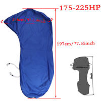 Cubierta De Motor Para Barco 600D Protección Total Para Motor Outboard 6-225HP Color Azul Impermeable Y Antipolvo - details 13
