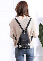 Mochila Pequeña De Encaje Estilo Sencillo Para Mujer Bolsa De Hombro Casual Mochila De Viaje Oxford Bolsa De Pecho - details 2