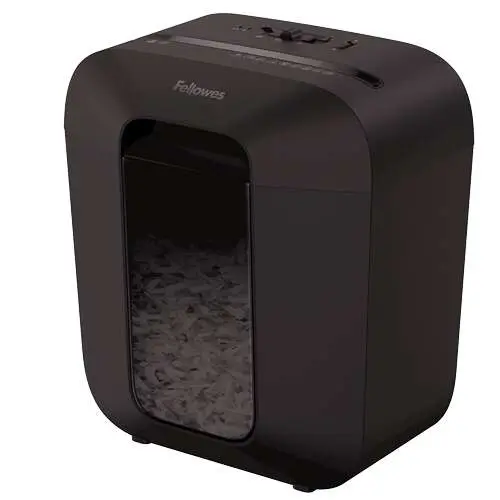Fellowes lx25 destructora de papel manual corte en particulas - destruye hasta 6 hojas - 11.5l - 1