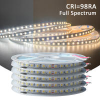 Tira De Luz LED Flexible Ra98 24V 10M 5M SMD2835 120LEDs Alta CRI Iluminación Suave Para El Hogar No Impermeable 6000K - details 0