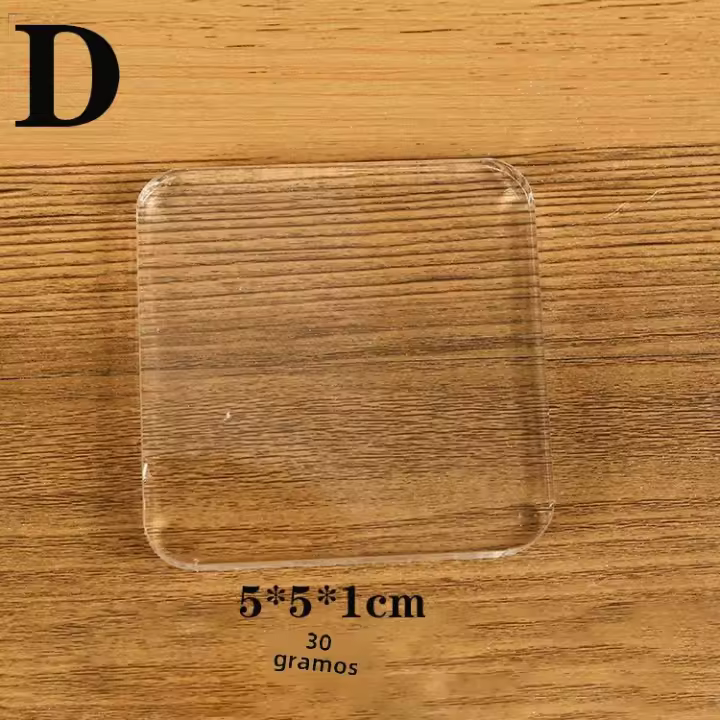 Bloque De Sello Transparente DIY Para Scrapbooking Álbum Fotográfico Decorativo Material De Vidrio No Personalizado - 1