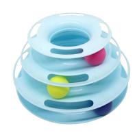 Torre De Juguete Para Gatos Con 4 Niveles Ratón Giratorio Y Bolas Interactivas Para Entrenamiento Inteligente Y Diversiones - details 7