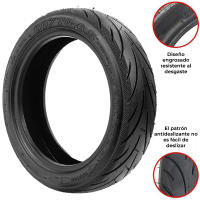 HORO.ES Neumáticos de repuesto para Smartgyro K2 y Ninebot Max G30, neumáticos de goma 60/70-6.5, neumáticos sin cámara Tubeless - details 4