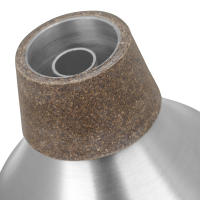 Mute De Tuba En Aleación De Aluminio Alta Calidad Accesorios De Instrumentos Musicales Silencioso Para Práctica Plata - details 8