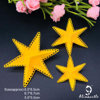 Alinacutle 3pcs Etched Dies Conjunto De Etiquetas Cortadora De Metal Para Scrapbooking Papel Y Manualidades Estilo Artístico - details 6
