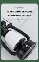 Lámpara Portátil LED Recargable USB Retro Solar Para Camping Impermeable Con Luz De Emergencia Para Exterior Y Tienda De Camping - details 8