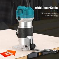 800W de alta potencia 30000RPM madera Router de carpintería eléctrica recortadora de 1/4 de pulgada de grabado en madera Router Herramienta de corte Woodsmith Power Tools - details 0