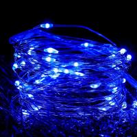 Luces De Hilo De Fairy LED Operadas Por Batería Impermeables Para Decoración De Bodas Y Dormitorios Luz De Hierro De Cobre Para Exteriores - details 11