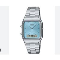 Reloj Casio VINTAGE EDGY AQ-230A-2A1 unisex dial analógico y digital - details 0