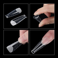TP 145pcs Sistema De Uñas Mate Duet Dual Formas Para Gel De Uñas Top Molds Constructores Extensión Cobertura Total Dedos Falsos Herramientas - details 4