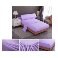 Juego de Sábana UNISEX colores lisos acabado de gran suavidad y no hacen bolas medidas 90 cm 105 cm 135cm 150 cm - details 2
