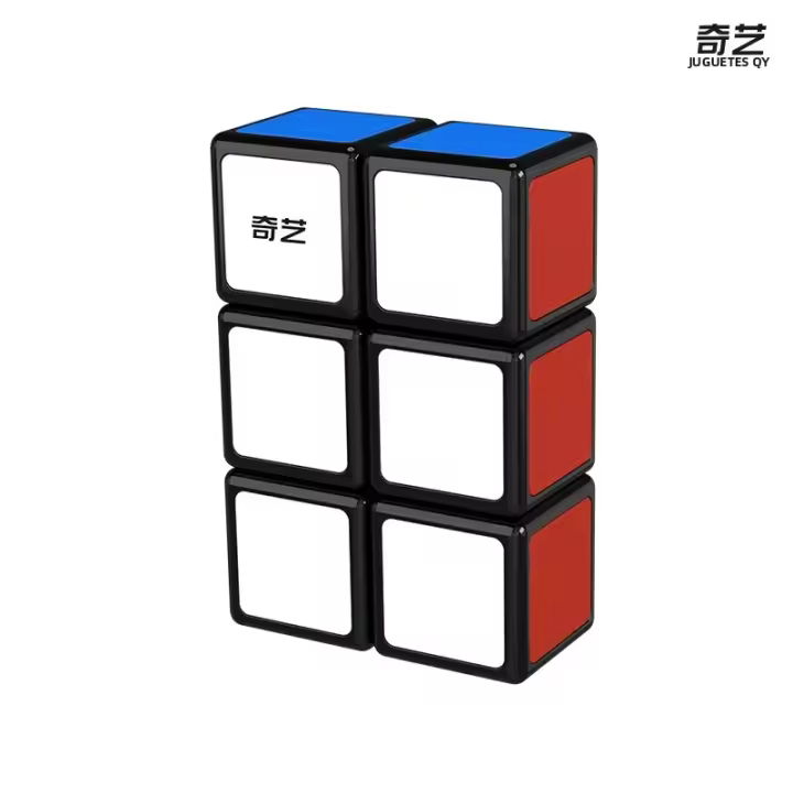 Cuádruple Cubo Mágico QiYi CubeFun Shapeshifting Cuboid 133 233 232 1x3x3 2x2x3 2x3x3 1x2x3 Juguete Antiestrés Sin Pegatinas Para Juego De Mesa - 1