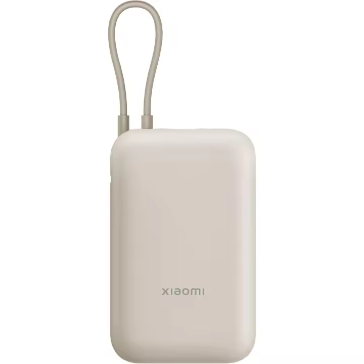 Batería Xiaomi Power Bank, 10000 mAh, 22.5W, Proteccion, Bateria Externa Portatil Powerbank, Multicarga x3, Litio Cable Integrado - 1