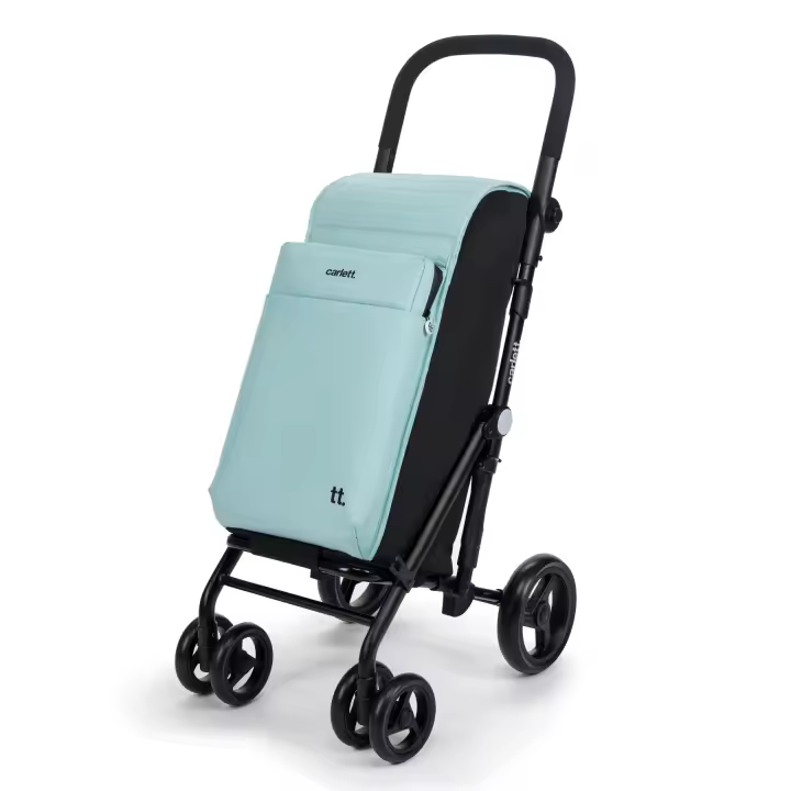 Carlett Carro de la compra plegable 4 ruedas con freno Urban Quad - 1