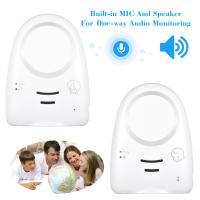 Monitor De Bebé Digital Portátil Con Audio 2.4GHz Transmisión Sin Fios Detector De Lloros Sensible Habla Unidireccional Visión No Infrarroja Resolución HD 1080P - details 4