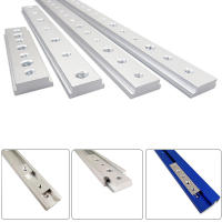 Barra De Miter Deslizadora Para Torno De Mesa Herramienta De Carpintería Aluminio Aleación Ranura T Fija Con Tornillos M6/M8T - details 0