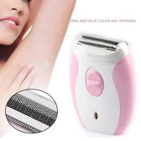 Afeitadora Eléctrica Recargable Para Mujer Trimmer De Pelo Facial Y Bikini Máquina De Eliminación De Pelo Rasador Cordless Para Piernas - details 1