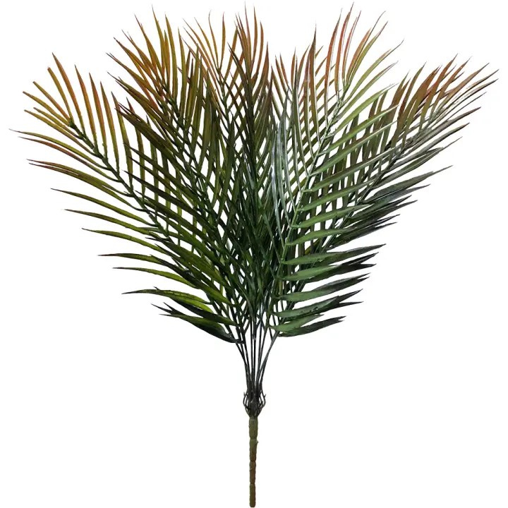 Poenia Arte Floral - Ramo Hoja de Palmera Artificial 49cm 2pcs - Decoración Realista - 1