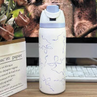 Taza de fruta Owlala del mismo estilo, taza térmica de acero inoxidable 304, taza de agua potable doble de gran capacidad, hervidor deportivo portátil - details 5