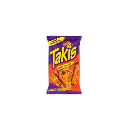 Takis Queso Volcano Maiz Enrrollado Picante 18 UDS de 90GR - BIMBO - 1