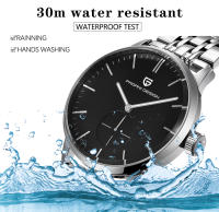 Reloj Deportivo Militar Para Hombre PAGANI DESIGN Marca Original Cuero Legítimo Cronógrafo Moda Negocios Reloj De Pulsera Quartz Resistente Al Choque Y Al Agua - details 8