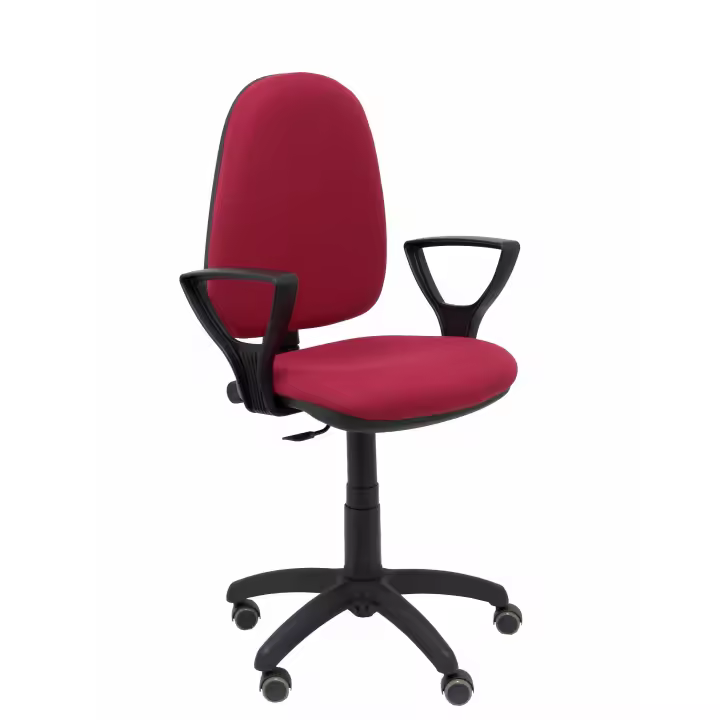 Silla de Oficina Ergonómica Piqueras Y Crespo con Brazos Fijos y Ruedas de Parqué - 1