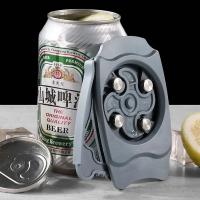 Abrepuertas Portátil De Acero Inoxidable Herramienta Para Botellas Y Cans De Bebida Para Bares Y Fiestas Abridor De Garrafa - details 1