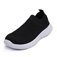 Zapatillas De Mujer 2024 Primavera Para Caminar Comodidad Respirables Zapatillas Planas De Nieve De Lana Tejida Casual Zapatillas De Correr Para Adultos - details 8