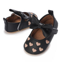 Zapatos De Princesa Para Bebé Niña En Lace Blanca Mocasines Con Lazo Y Borde Antideslizante De Goma Primera Calzado Para Caminar - details 203