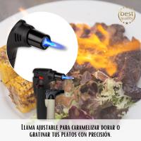 A&M MARBELLA -  Pack de 2 Sopletes de Gas Recargable Profesional 1300°C - Utensilios para Barbacoa - details 2