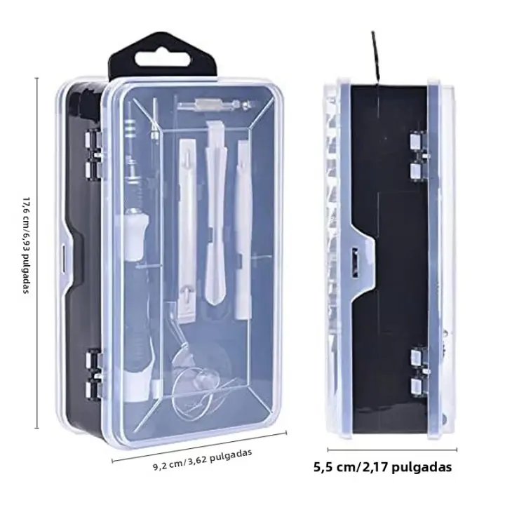 Juego De Destornilladores De Precisión 115-en-1 Para Reparación Adecuado Para Móviles Computadoras Relojes Laptops Y Gafas Material De Acero Cromo Vanadio - 1