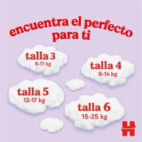 Huggies Little Movers Pants para Bebé, Tallas 3,4,5 y 6. Doble barrera Antifuga, Tecnología Quick dry, Indicador de humedad, Bebé seco hasta 12 horas, Cintura suave y Ajuste delicado a la barriguita, Comodidad para la piel 24/7, Diseños Disney. - details 4
