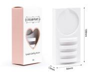 1PCS Herramienta Esencial De Estación Para Pestañas Acrílicas Reutilizables 2 En 1 Soporte Para Pestañas Falsas Y Portador De Pegamento Para Ojos - details 3