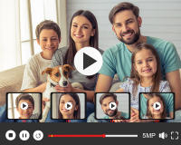 Cámara De Seguridad Analógica XMEYE 5MP Con Detección De Rostro Para Interior Cableada AHD Doménsula BNC Para Sistema DVR Resolución Horizontal 5.0MP Sensor Sony CCD Ángulo De Visión 90° - details 4