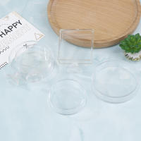 Alimentador De Acuario Transparente De Acrílico Alimentos Para Peces Y Camarones Juego De Tazas Redondas Y Cuadradas Accesorios De Alimentación - details 7