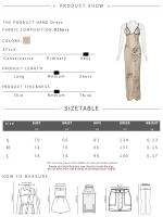 Vestido Maxi Zebra Print Para Mujer Verano 2025 Sin Mangas Cuello Bajo Slim Fit Fiesta Playa Moda Clásica De Playa Vestidos - details 0