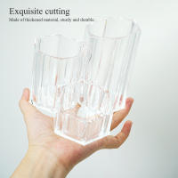 Porta Lápices De Labios Organizador De Maquillaje Transparente Soporte De Escritorio Caja De Almacenamiento De Cosméticos Acrílica Para El Hogar Y La Oficina - details 1