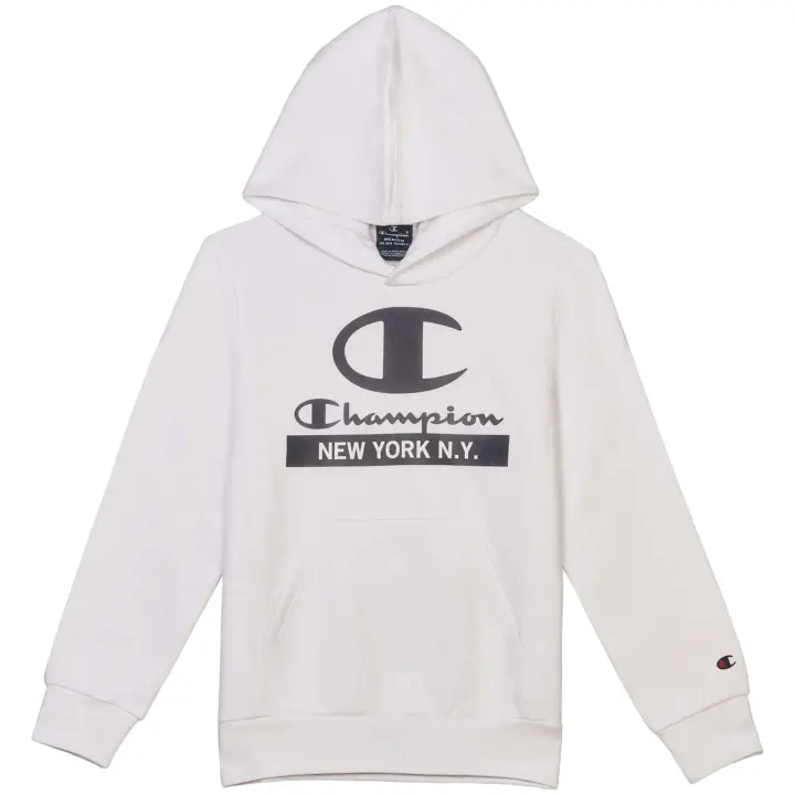 Sudadera Fleece marca Champion modelo 306169-WW001 para junior en color blanco - 1