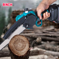 Sierra de poda de iones de litio de 21V y 3000W de potencia Sierra de poda de 8 pulgadas compatible para poda de huerto/corte de bambú Mango antideslizante + juego de cadena endurecida (con batería) - details 1
