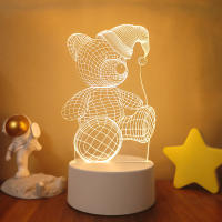 Lámpara De Noche LED Romántica En Forma De Balón Corazón Acrylic Regalo Para La Mujer En Día De San Valentín Decorativa Para Mesa - details 11