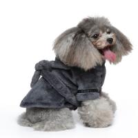 Bata De Baño Para Perros Con Gorro Ropa De Dormir Suave Para Mascotas Calienta Y Seca El Pelaje Ideal Para Perros Y Gatos Pequeños - details 6