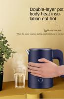 Mini Hervidor De Agua 0.6L Acero Inoxidable 304 Con Apagado Automático 600W Portátil Para Estudiantes En Dormitorio - details 5