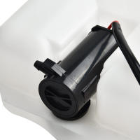 Tanque De Lavadora De Parabrisas De Coche Con Bomba Y Tubo Universal Adecuado Para Coche 2Pin Perfecto Match - details 4